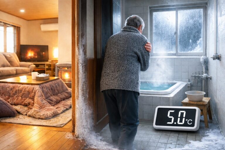 冬に寒い家を放置する健康リスクとは