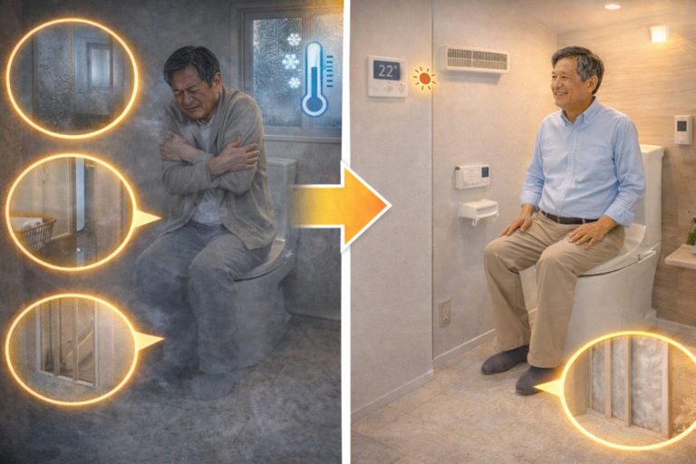 トイレが寒い家のヒートショック対策とは