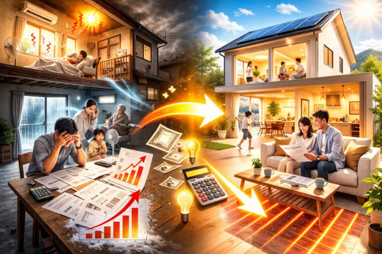 光熱費が急騰する家の特徴と対策