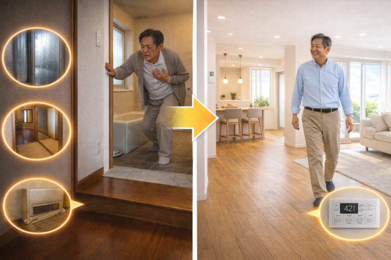 ヒートショックが起きやすい家の特徴を解説