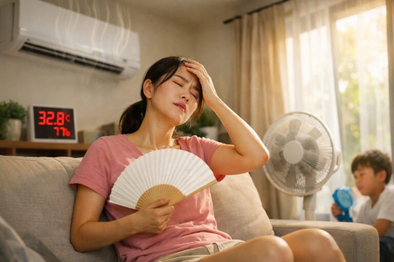 エアコンを消すと、なぜすぐ暑くなる家があるのか？