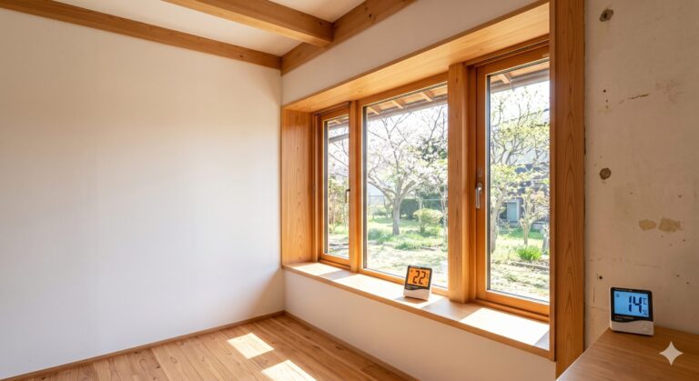 窓リフォームだけで家は暖かくなるのか？断熱の限界とは