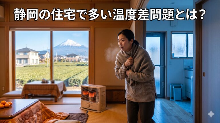 静岡の住宅で多い温度差問題とは？