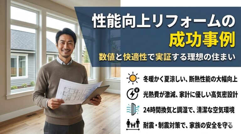 性能向上リフォーム成功事例とは