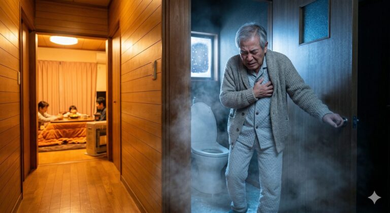 トイレが寒い家は危険？冬の温度差が起こす健康リスク