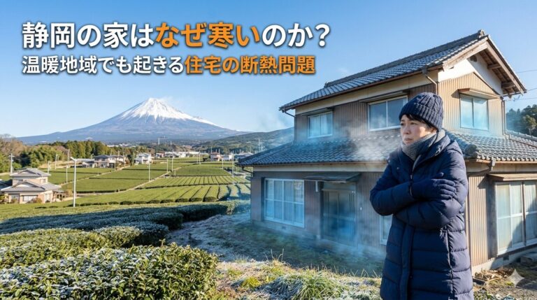 静岡の家はなぜ寒いのか？温暖地域でも起きる住宅の断熱問題