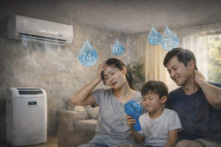 除湿してもジメジメが消えない家の原因とは？